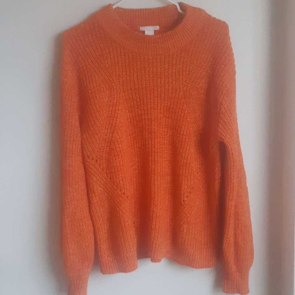 Orange sweater